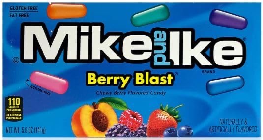 MIKE AND IKE BERRY BLAST (22G)