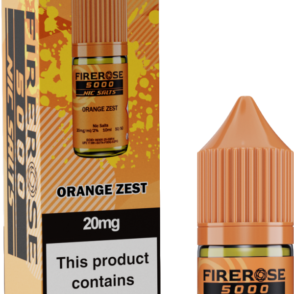 ORANGE ZEST - FIREROSE NIC SALTS 20 MG