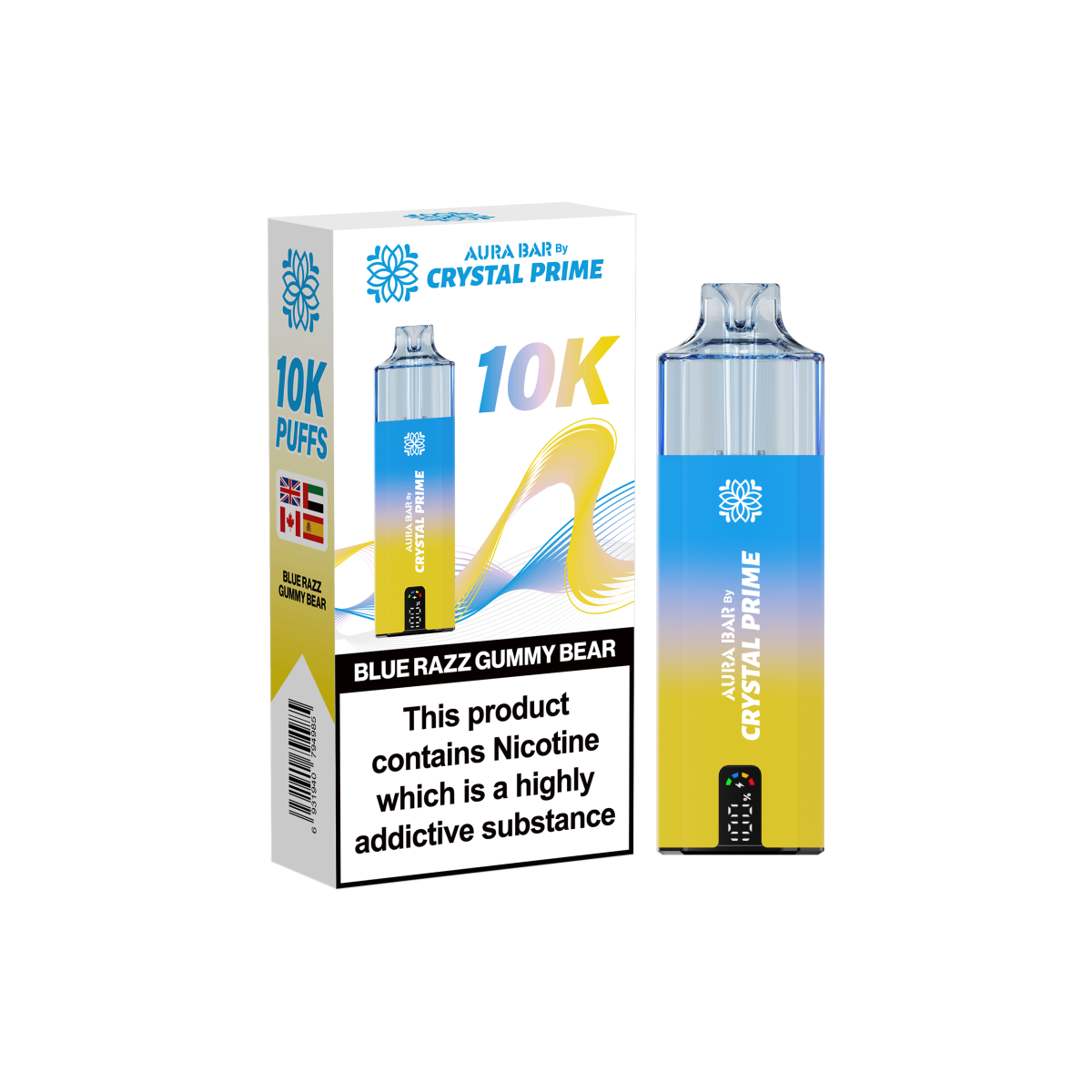 BLUE RAZZ GUMMY BEAR  - CRYSTAL PRIME 10K - Image 1