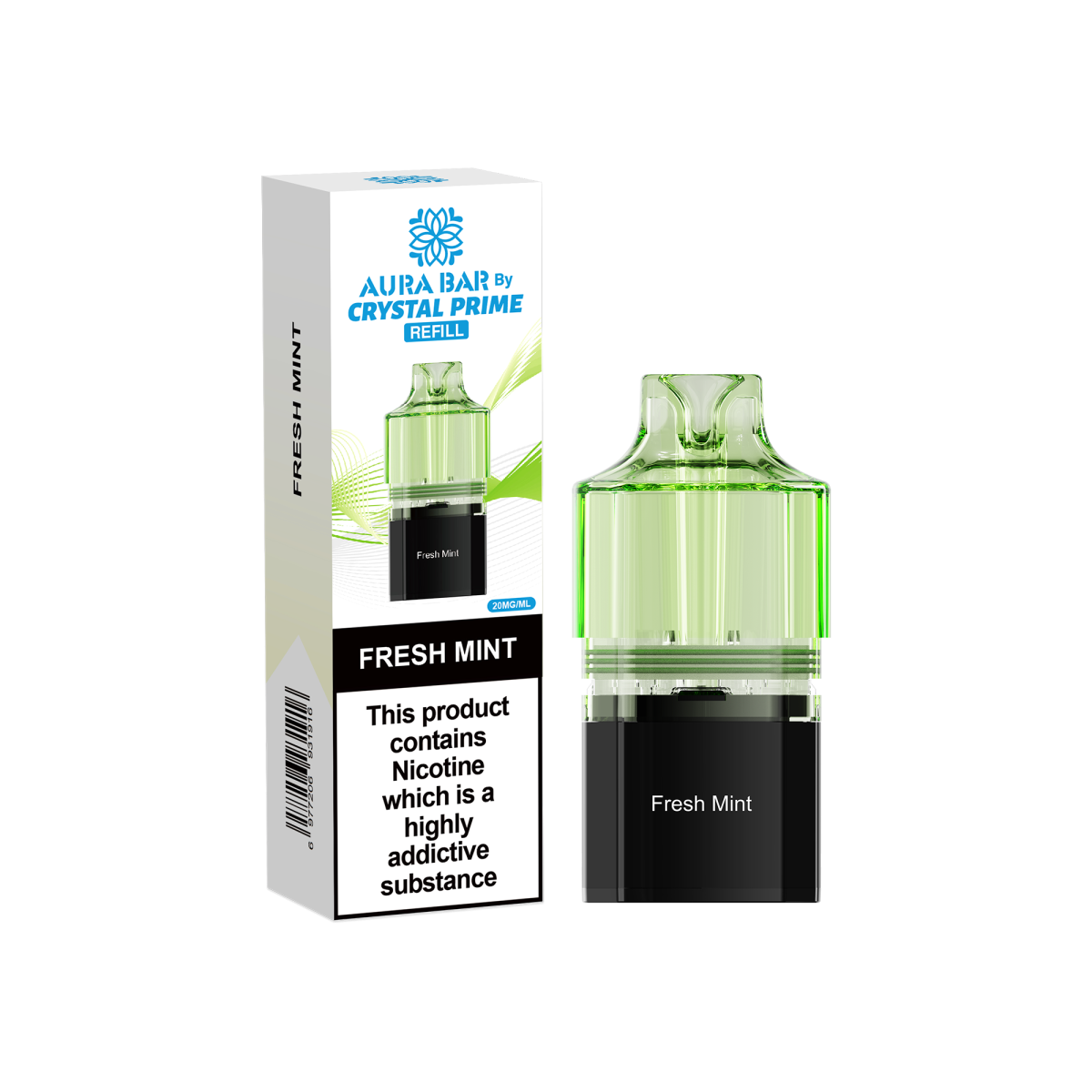 FRESH MINT - CRYSTAL PRIME 10K PODS - Image 1