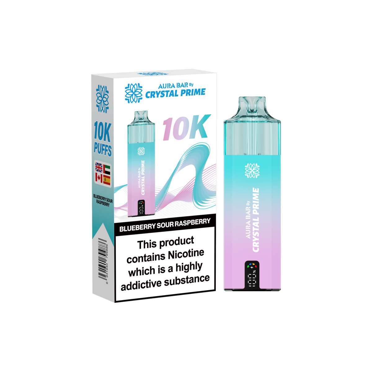 BLUE SOUR RASPBERRY  - CRYSTAL PRIME 10K - Image 1