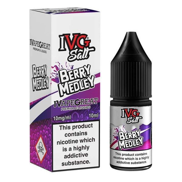 BERRY MEDLEY 10MG - IVG SALTS 10ML
