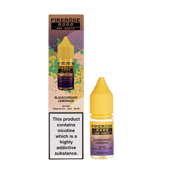 BLACKCURRANT LEMONADE - FIREROSE NIC SALTS 10 MG