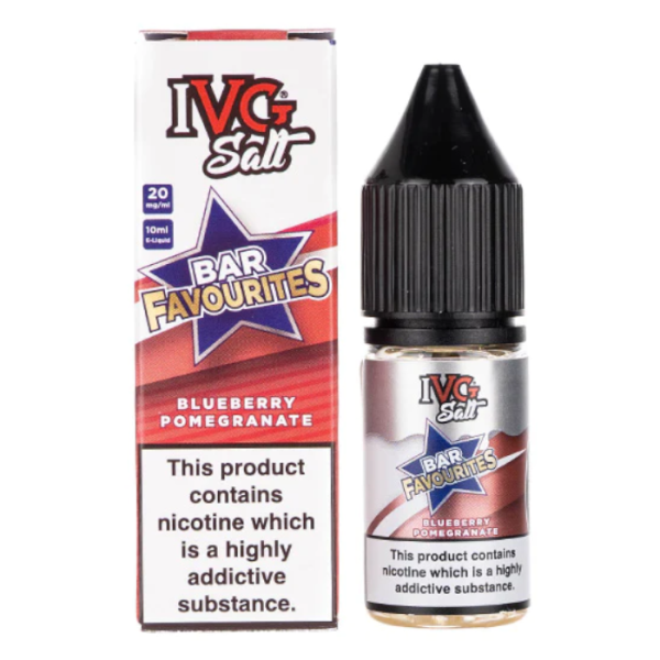 BLUEBERRY POMEGRANATE 20MG - IVG SALTS 10ML