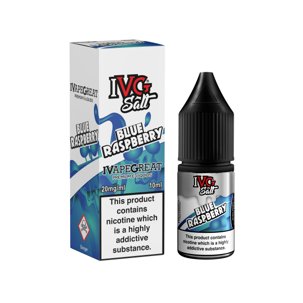 BLUE RASPBERRY 20MG - IVG SALTS 10ML