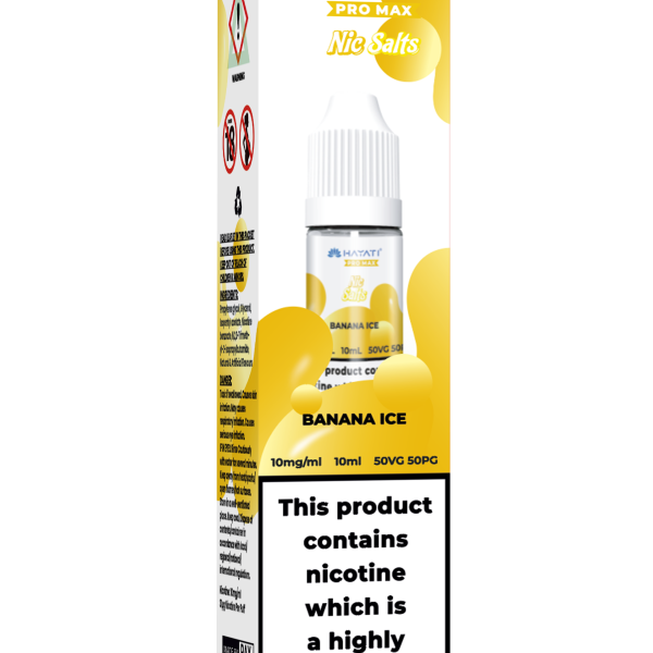 BANANA ICE - HAYATI NIC SALTS 10 MG
