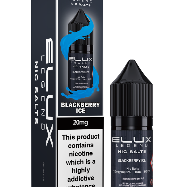 BLACKBERRY ICE - ELUX NIC SALTS 20 MG