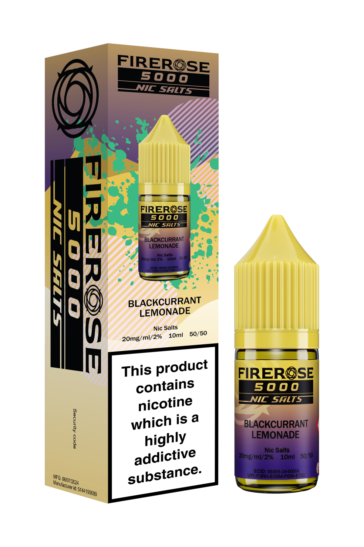 BlackcurrantLemonade_58b0b893-bc58-457a-ba32-7a26c89364d0 BLACKCURRANT LEMONADE - FIREROSE NIC SALTS 20 MG - Image 1
