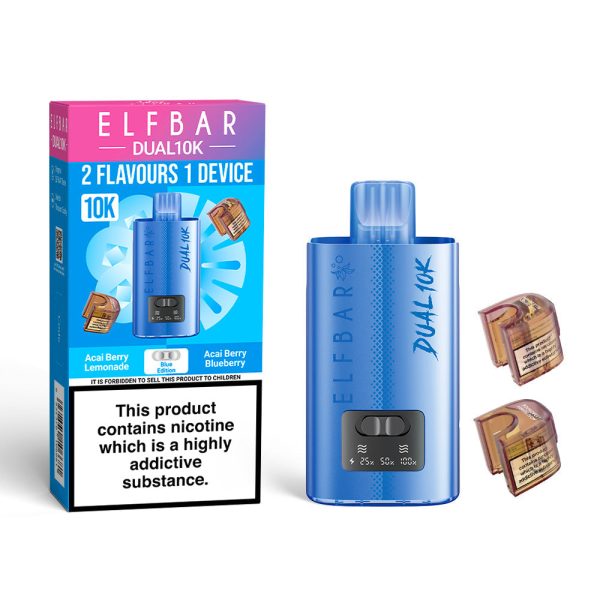 BLUE EDITION - ELF BAR DUAL 10K