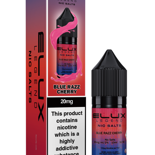BLUE RAZZ CHERRY - ELUX NIC SALTS 10MG