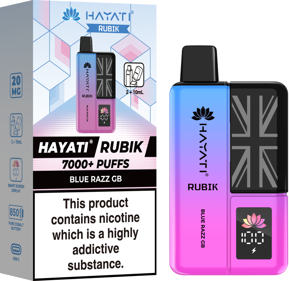 BlueRazzGB_HayatiRubik7000 BLUE RAZZ GB RUBIK - HAYATI RUBIK - Image 1