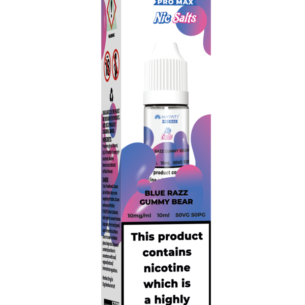 BLUE RAZZ GUMMY BEAR - HAYATI NIC SALTS 10 MG