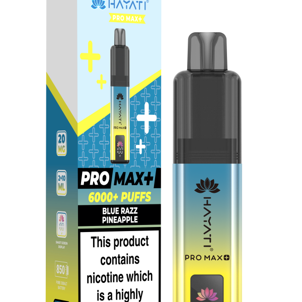 BLUE RAZZ PINEAPPLE - PRO MAX +