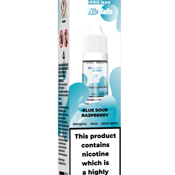 BLUE SOUR RASPBERRY 20 MG - HAYATI NIC SALTS 20 MG