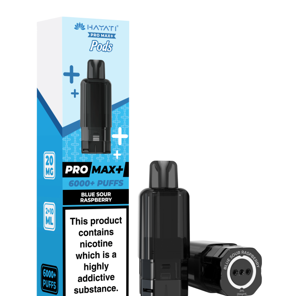 BLUE SOUR RASPBERRY - PRO MAX + PODS
