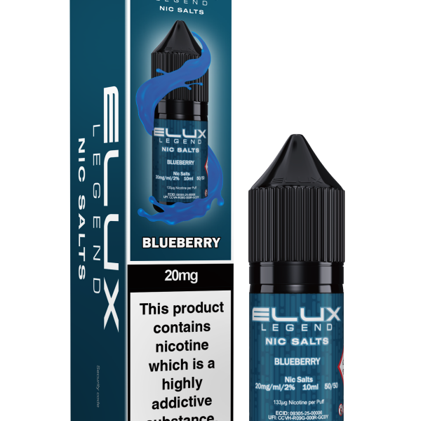 BLUEBERRY - ELUX NIC SALTS 10 MG