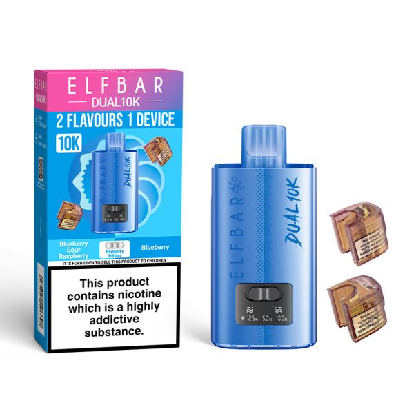 BLUEBERRY EDITION - ELF BAR DUAL 10K
