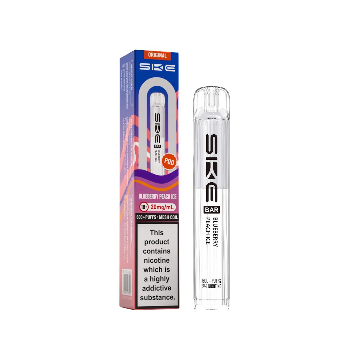 Blueberry-Peach-lce BLUEBERRY PEACH ICE - SKE 600 POD - Image 1