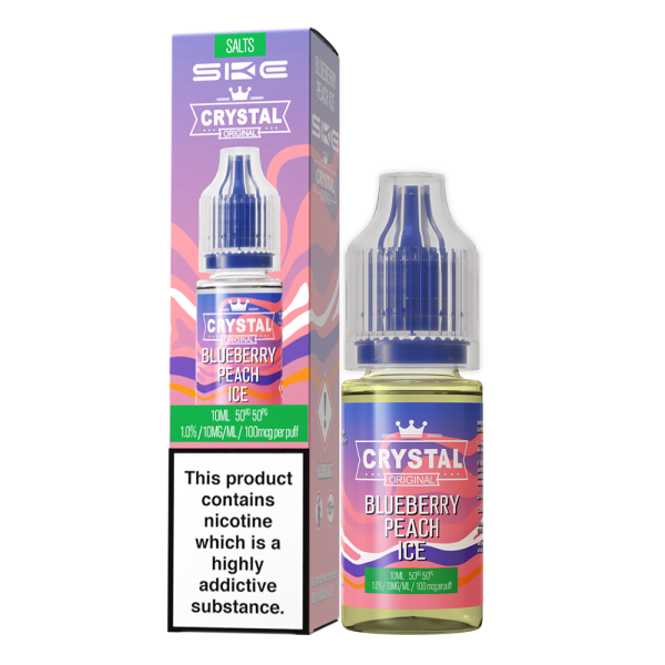 BLUEBERRY PEACH ICE - SKE NIC SALTS 20MG