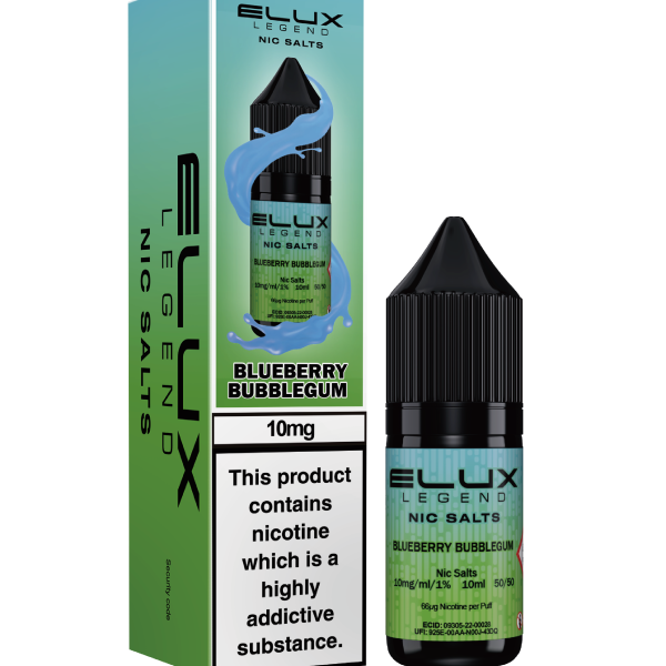 Blueberry Bubblegum  - ELUX NIC SALTS 20 MG