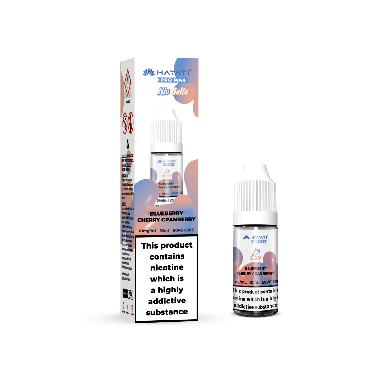BLUEBERRY CHERRY CRANBERRY - HAYATI NIC SALTS 10 MG - Image 2