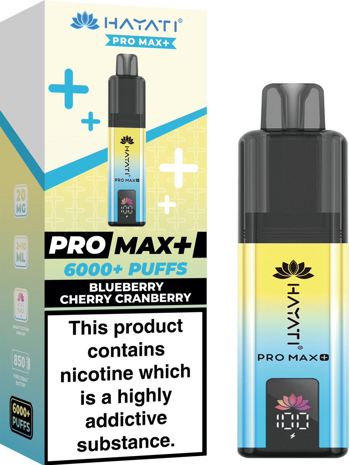 BlueberryCherryCranberry_HayatiProMax_6000 BLUE CHERRY CRANBERRY - PRO MAX + - Image 1