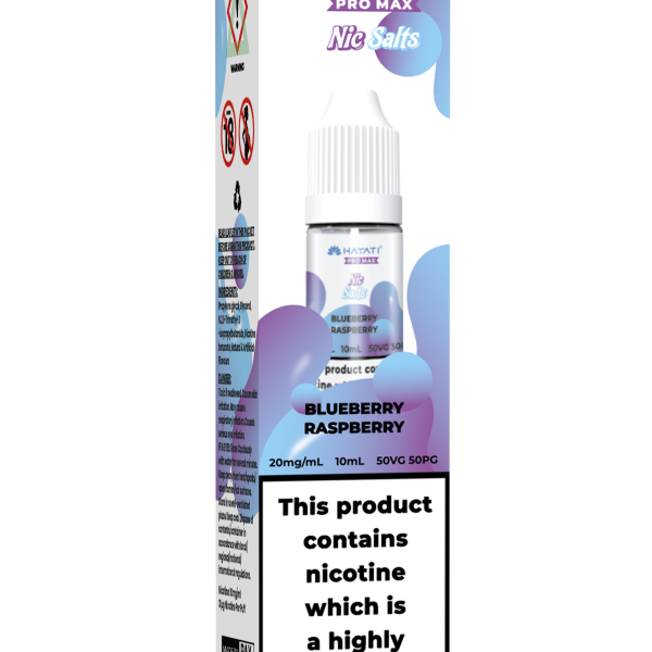 BLUEBERRY RASPBERRY - HAYATI NIC SALTS 20 MG