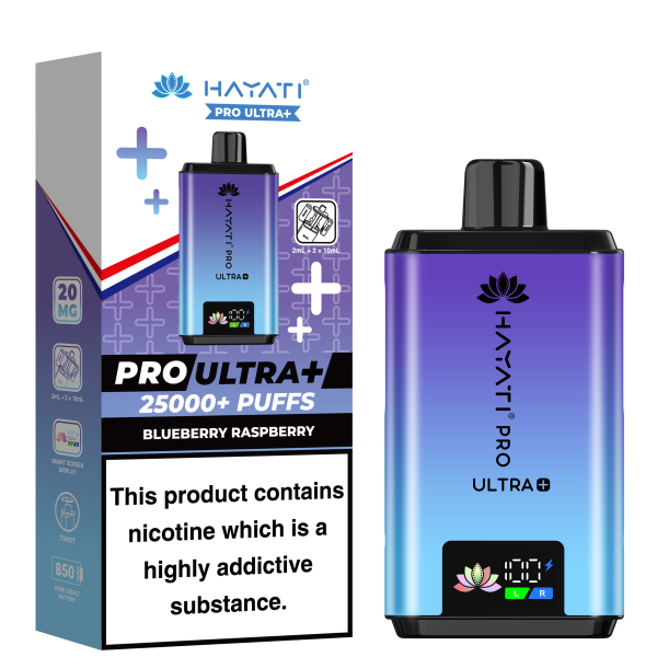 BLUEBERRY RASPBERRY - HAYATI PRO ULTRA 25K