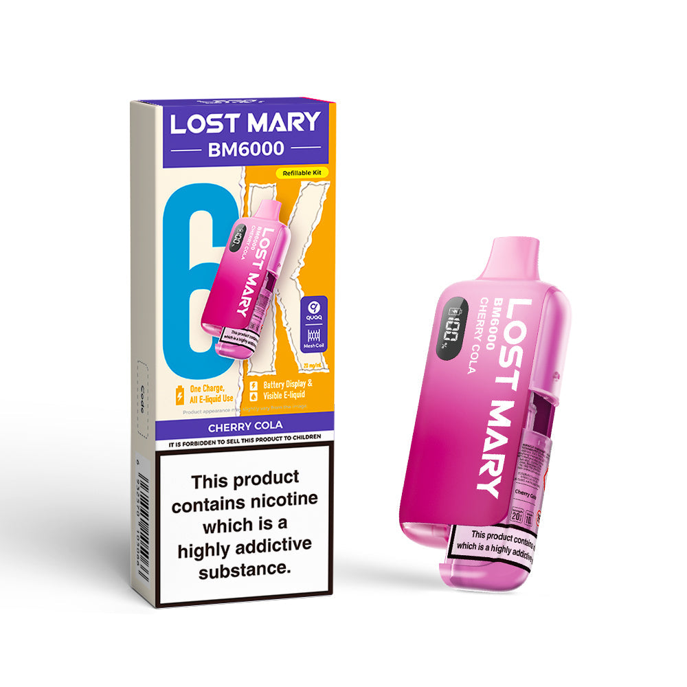 Cherry-Cola_2 CHERRY COLA - LOST MARY BM6000 KIT - Image 1