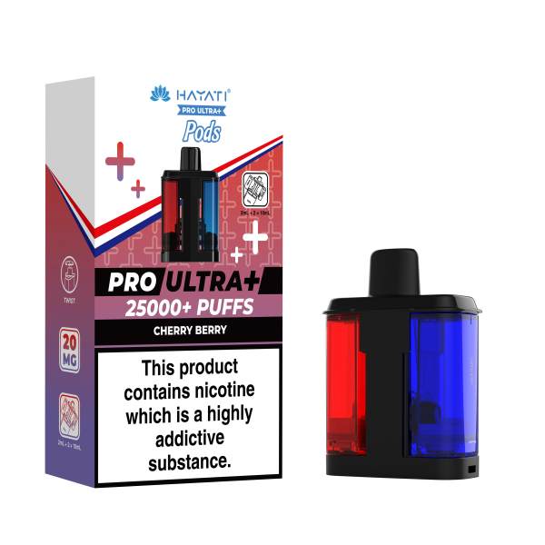 CHERRY BERRY - HAYATI PRO ULTRA PODS 25K+