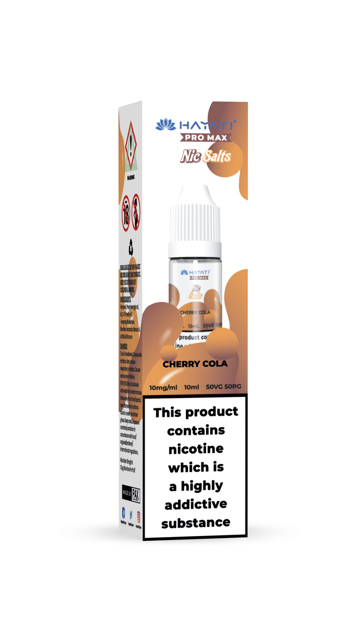 CHERRY COLA - HAYATI NIC SALTS 10 MG - Image 3