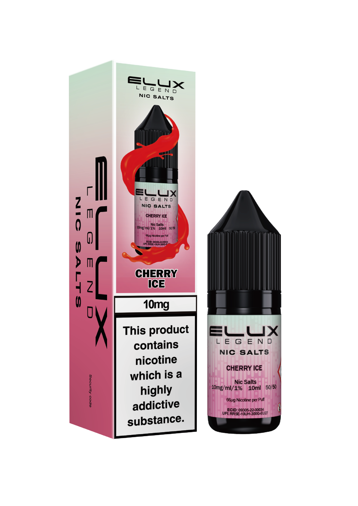 CherryIce_c224620c-acbe-4957-9cf8-b7e11c8013a5 Cherry Ice - ELUX NIC SALT 10 MG - Image 1