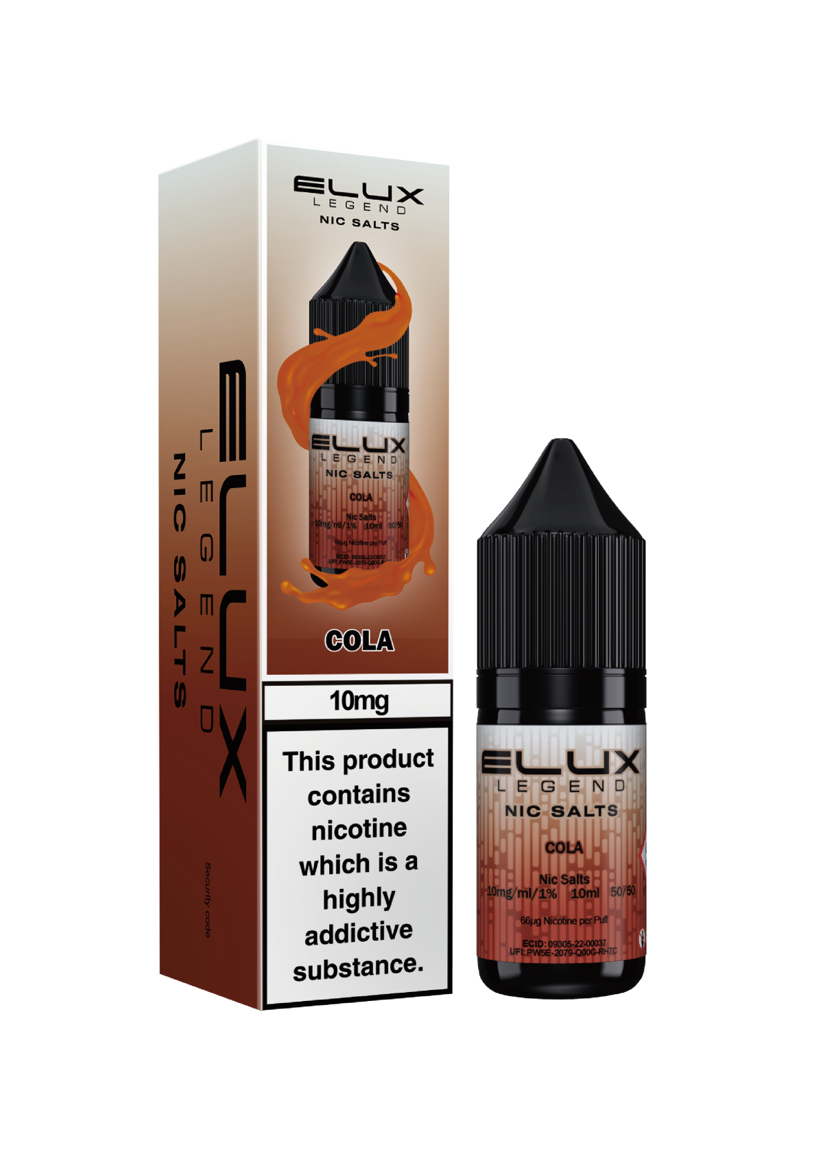 Cola - ELUX NIC SALT 10 MG - Image 1