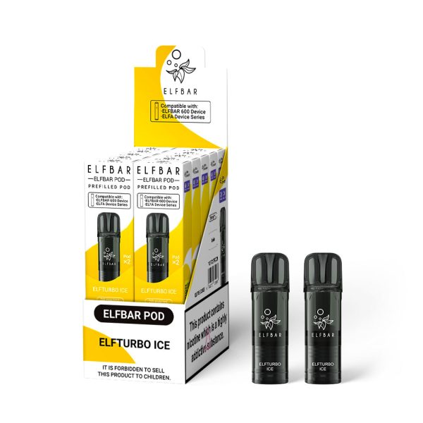 ELF TURBO ICE - ELF BAR 600 POD