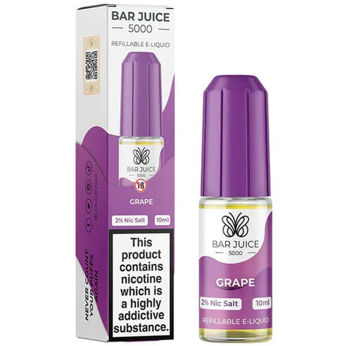 GRAPE - BAR JUICE 10MG - Image 1