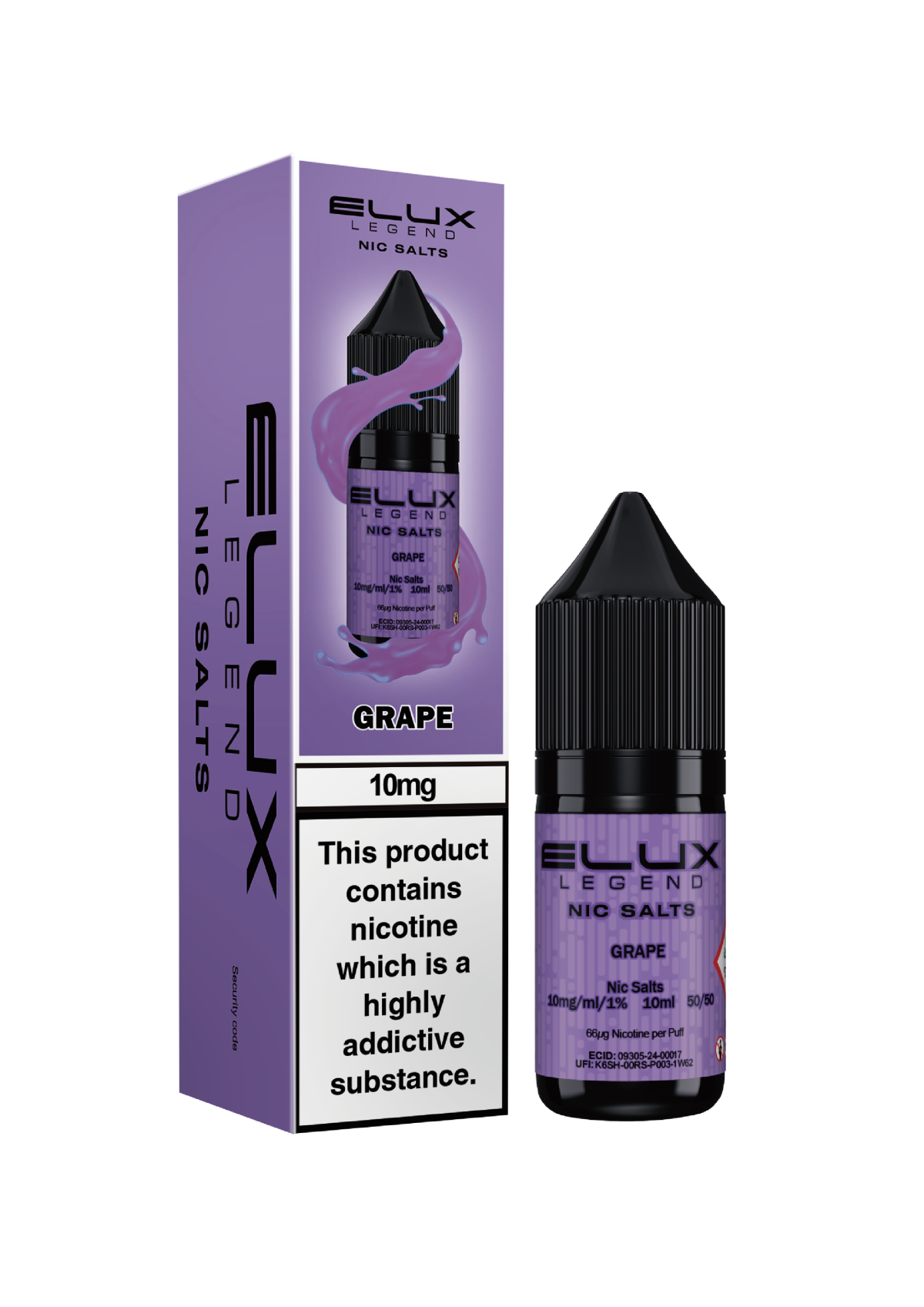 Grape - ELUX NIC SALTS 20 MG - Image 1