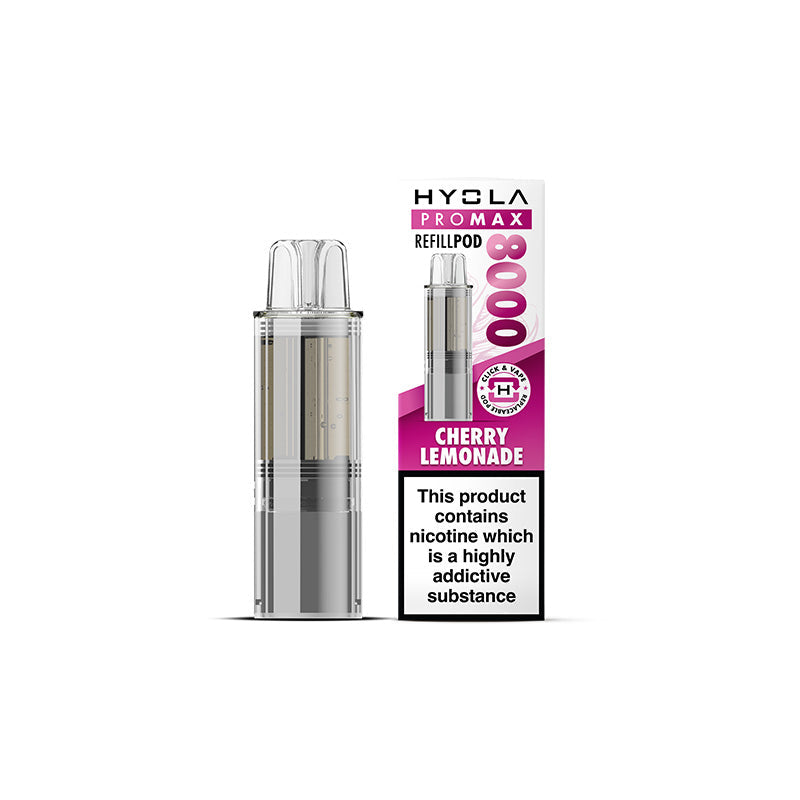 H8KCherryLemonadePod_Box CHERRY LEMONADE - HYOLA 8000 PODS - Image 1