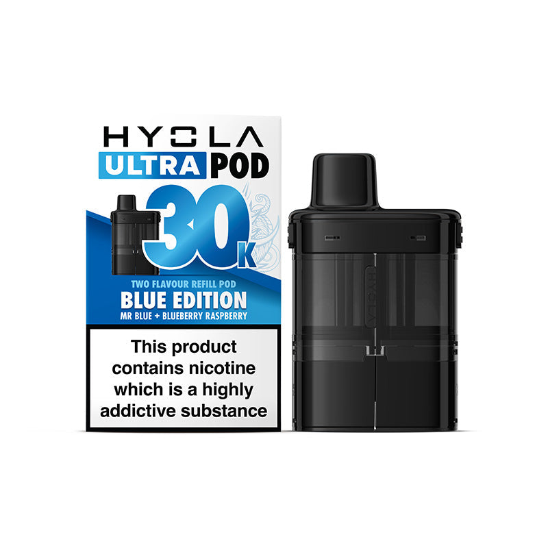 HUBlueEditionPod_Box BLUE EDITION - HYOLA ULTRA 30K PODS - Image 1