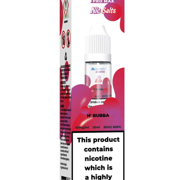 H' BUBBA - HAYATI NIC SALTS 10 MG