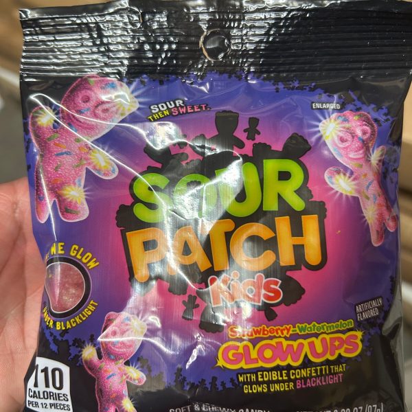 GLOW UP KIDS SOUR PATCH BAGS 3.08oz