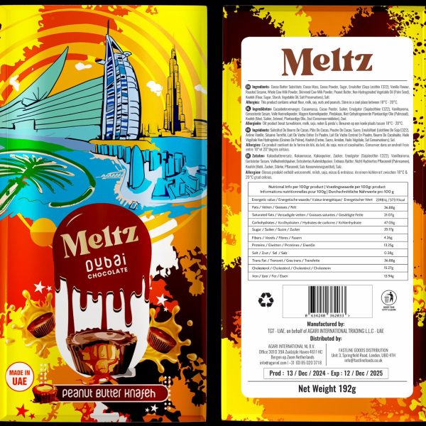PEANUT BUTTER KNAFEH - DUBAI CHOCOLATE