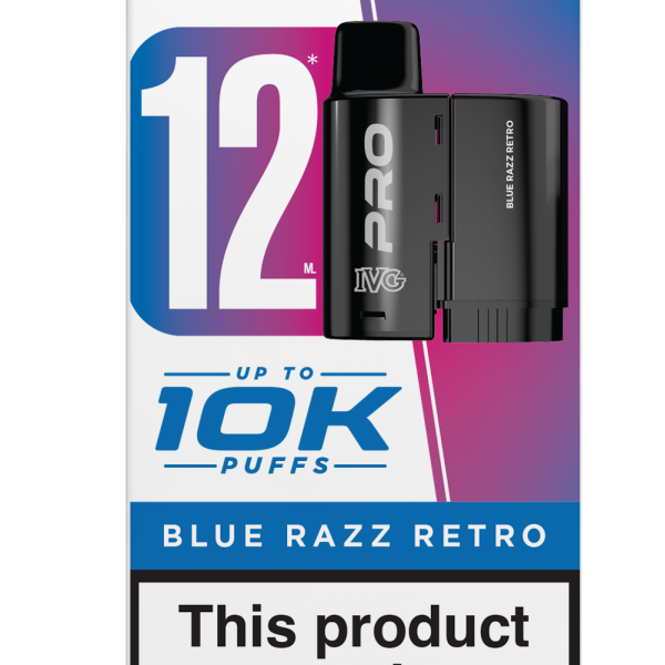 BLUE RASBERRY ICE - IVG PRO PODS