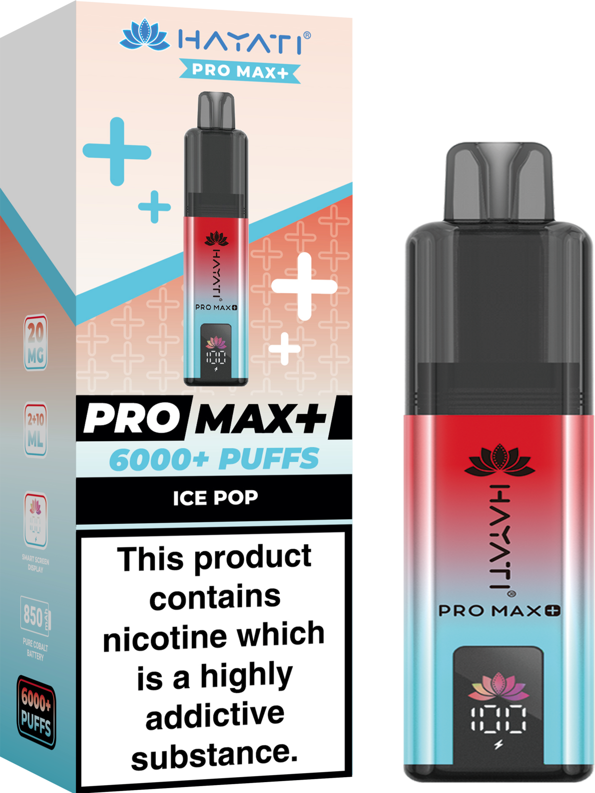 IcePop_HayatiProMax_6000 ICE POP - PRO MAX + - Image 1