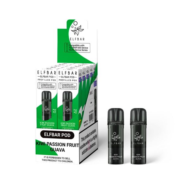 KIWI PASSIONFRUIT GUAVA - ELF BAR 600 POD
