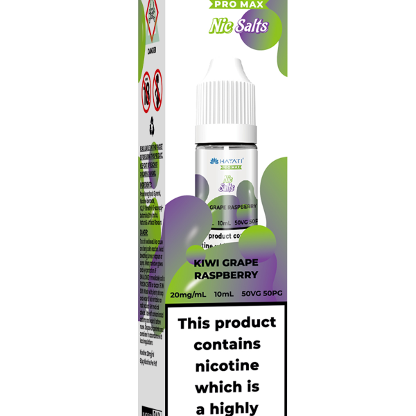 KIWI GRAPE RASPBERRY - HAYATI NIC SALTS 20 MG