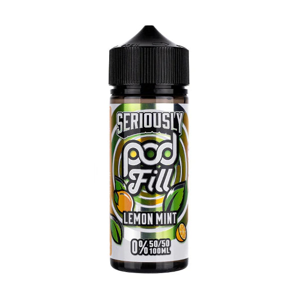 LEMONMINT-SERIOUSLYE-LIQUID100ML LEMON MINT - SERIOUSLY E-LIQUID 100ML - Image 1
