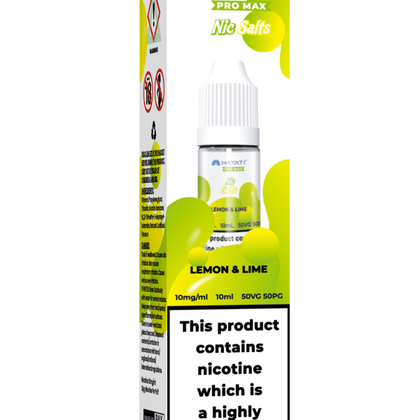LEMON & LIME - HAYATI NIC SALTS 10 MG
