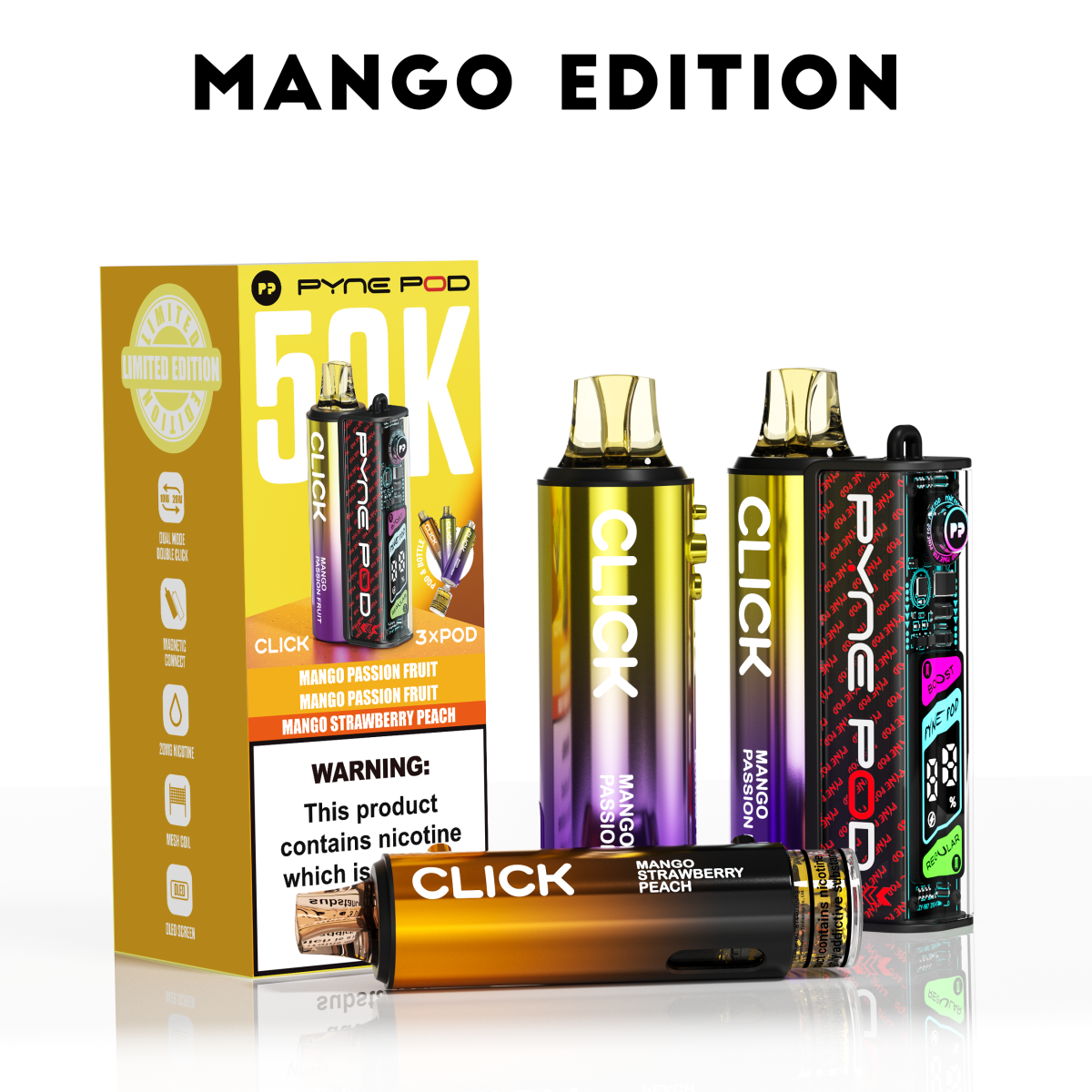 Mango-Edition MANGO EDITION - PYNE POD 50K - Image 1