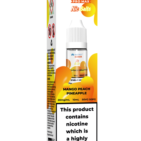 MANGO PEACH PINEAPPLE - HAYATI NIC SALTS 20 MG