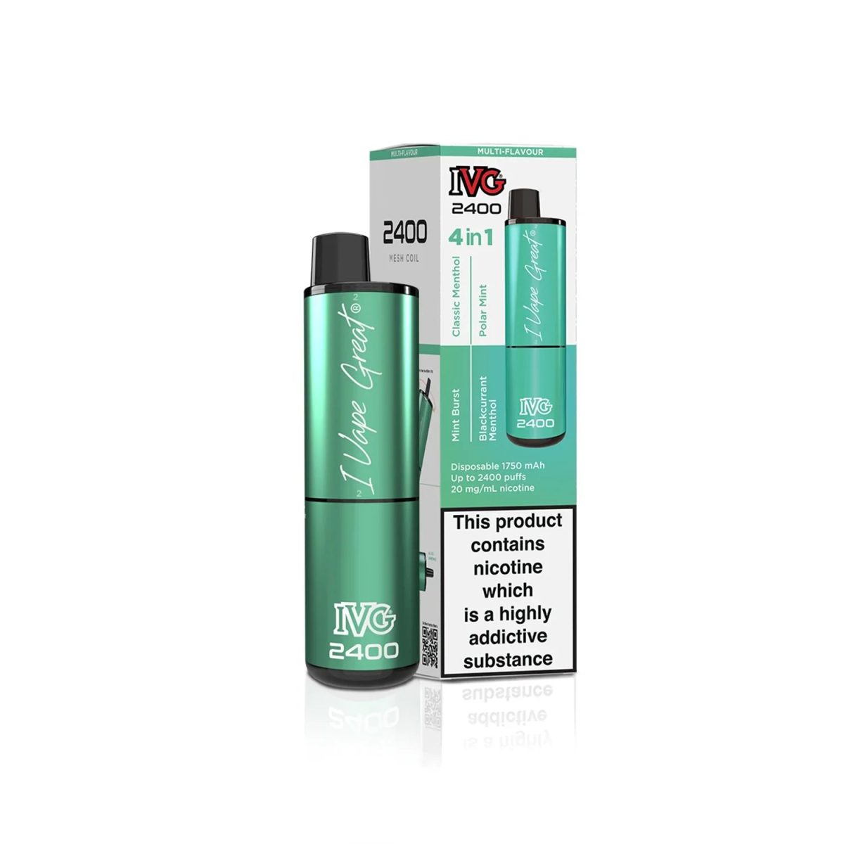 Menthol Edition - IVG 2400 - Image 1